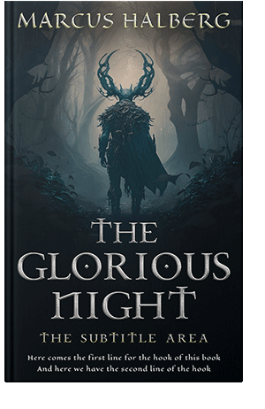 Pre Made Book Cover Aztec