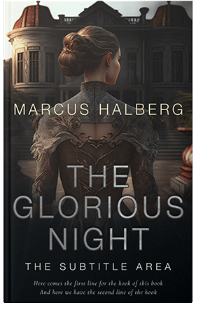 Pre Made Book Cover Cod Gray