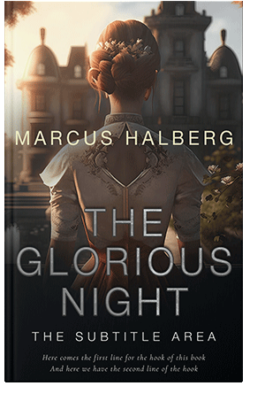 Pre Made Book Cover Cocoa Brown