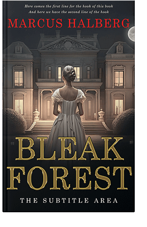 Pre Made Book Cover Sorrell Brown