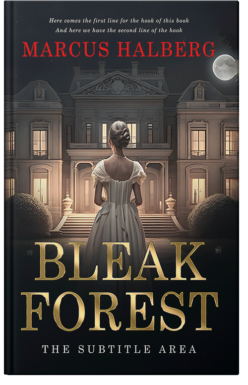 Front view of Premade Historical Book Cover - Sorrell Brown