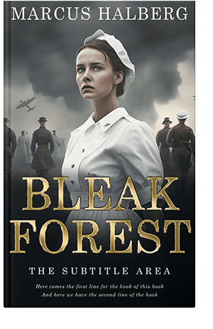 Pre Made Book Cover Shark