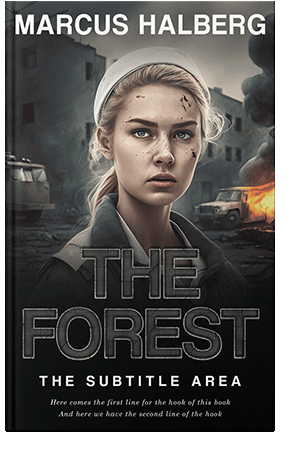 Pre Made Book Cover Shark