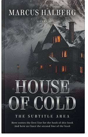 Premade Book Cover Shark