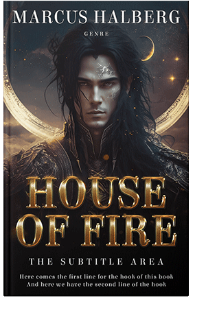 Pre Made Book Cover Woodsmoke