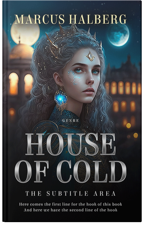 Front view of Premade Fantasy Book Cover - Bunker