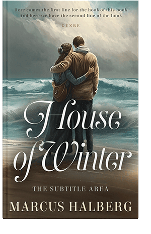 Pre Made Book Cover Fuscous Gray