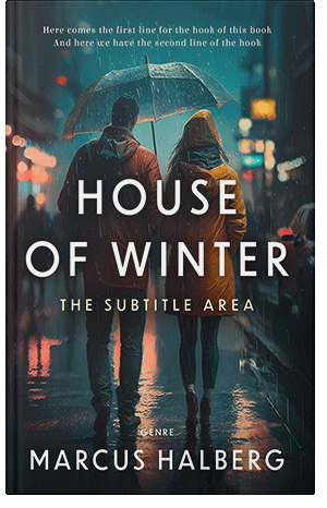 Premade Book Cover Outer Space