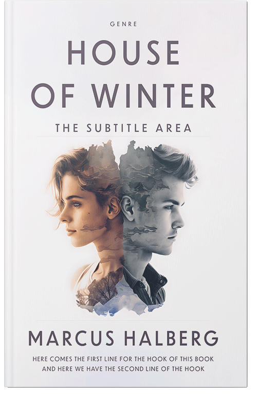 Front view of Premade Teen & Young Adult Book Cover - Scarpa Flow