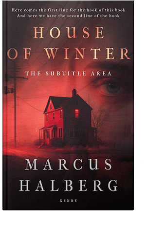 Pre Made Book Cover Tamarind