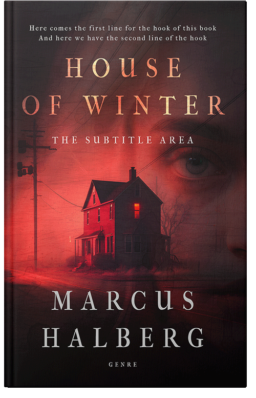 Front view of Premade Romance Book Cover - Tamarind