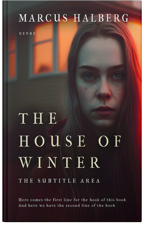 Front view of Premade Romance Book Cover - Gondola