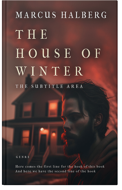 Front view of Premade Mystery & Thriller & Suspense Book Cover - Cocoa Brown