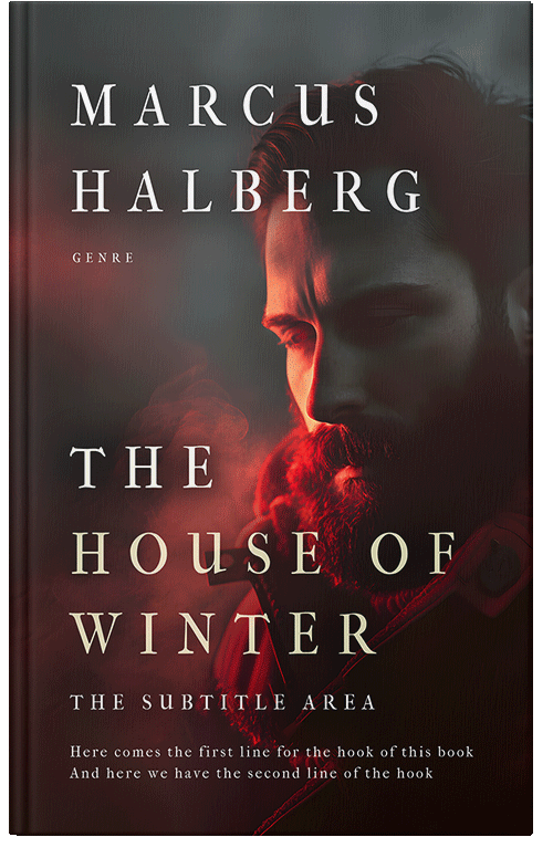 Front view of Premade Mystery & Thriller & Suspense Book Cover - Cocoa Brown