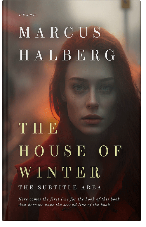 Front view of Premade Mystery & Thriller & Suspense Book Cover - Eclipse