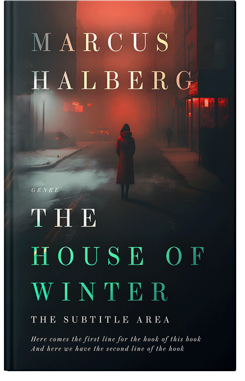 Front view of Premade Mystery & Thriller & Suspense Book Cover - Thunder