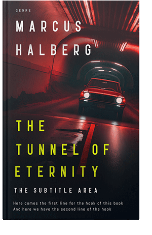 Pre Made Book Cover Thunder