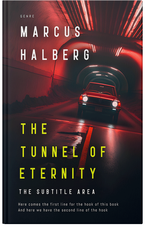 Front view of Premade Mystery & Thriller & Suspense Book Cover - Thunder