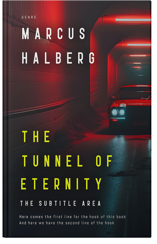 Front view of Premade Mystery & Thriller & Suspense Book Cover - Thunder