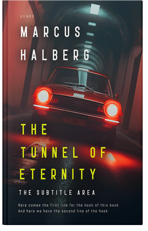 Front view of Premade Mystery & Thriller & Suspense Book Cover - Baltic Sea