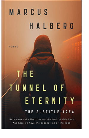 Pre Made Book Cover Antique Brass