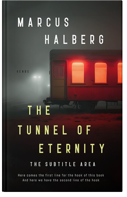 Front view of Premade Mystery & Thriller & Suspense Book Cover - Cocoa Brown