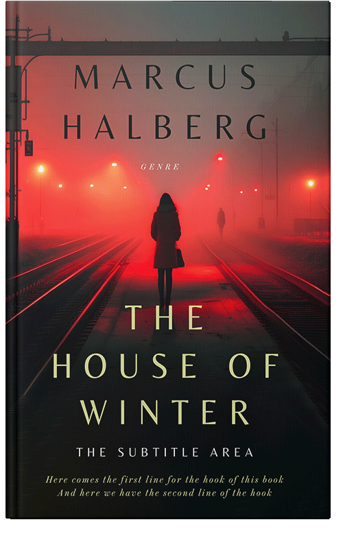 Front view of Premade Mystery & Thriller & Suspense Book Cover - Valencia