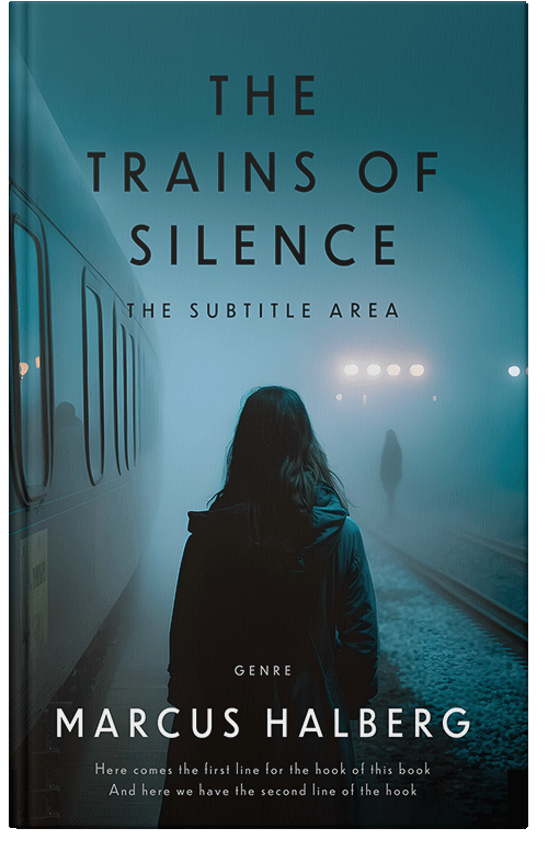 Front view of Premade Mystery & Thriller & Suspense Book Cover - Paradiso