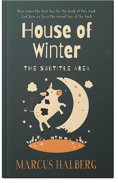 Front view of Premade Children's Book Cover - Cape Cod