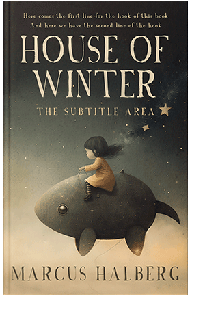 Pre Made Book Cover Brandy