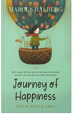 Premade Book Cover Moss Green