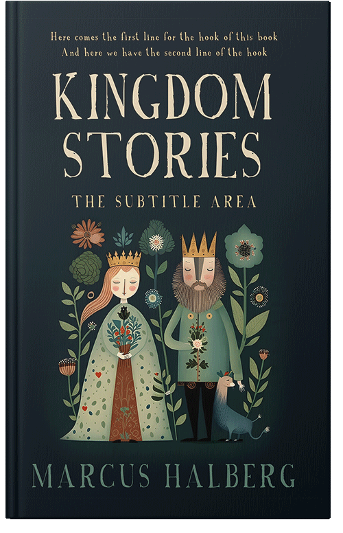 Front view of Premade Children's Book Cover - Aztec