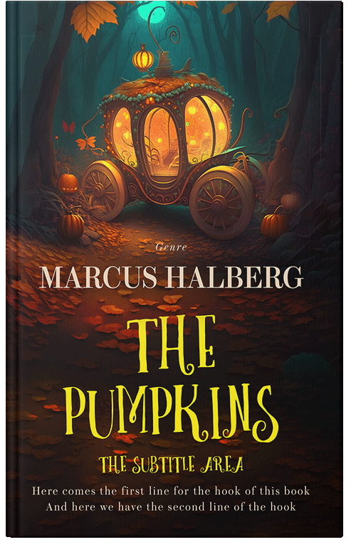 Front view of Premade Fantasy Book Cover - Zeus