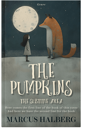 Pre Made Book Cover Stack