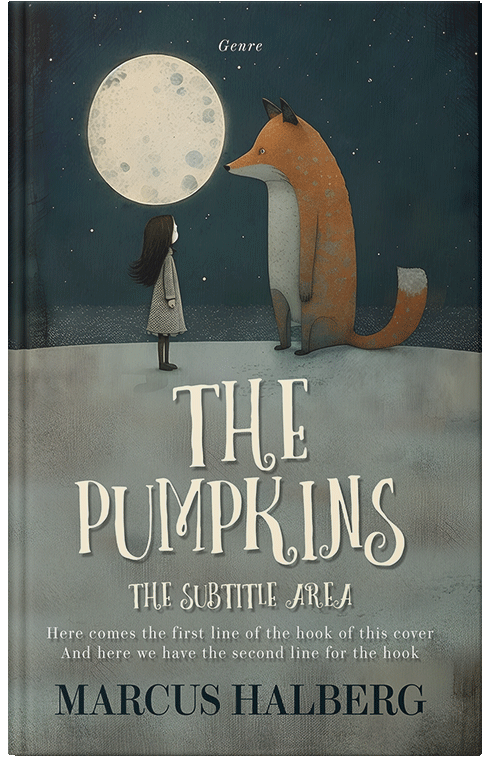 Front view of Premade Fantasy Book Cover - Stack