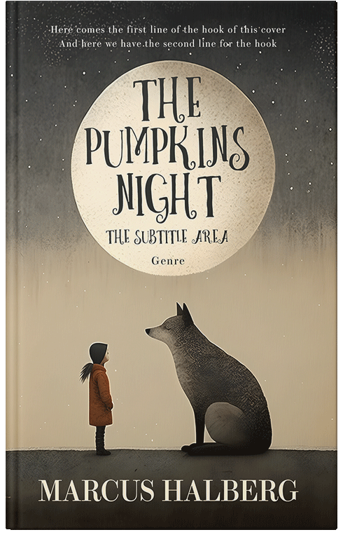 Front view of Premade Fantasy Book Cover - Rangitoto