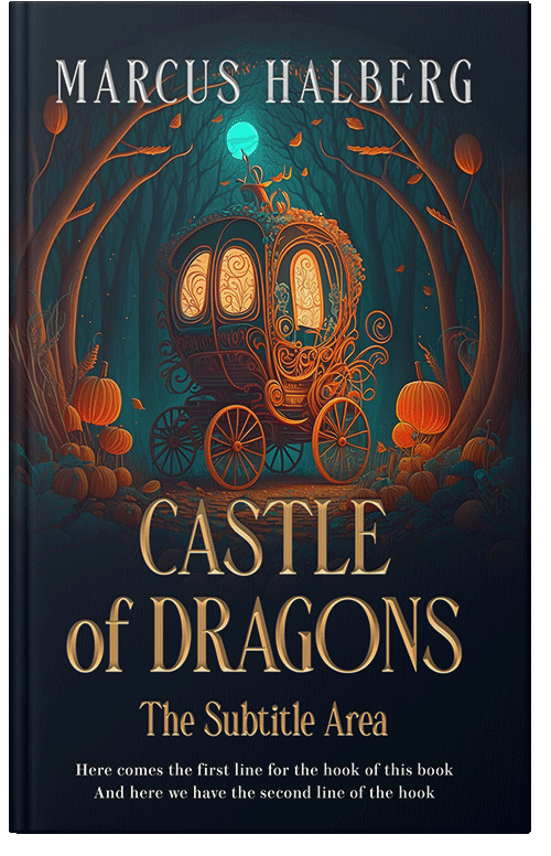 Front view of Premade Children's Book Cover - Bunker