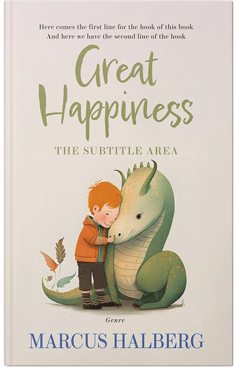 Front view of Premade Fantasy Book Cover - Bizarre