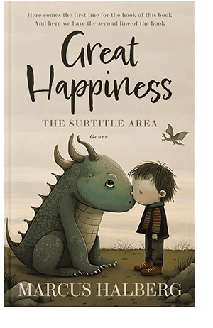 Pre Made Book Cover Birch