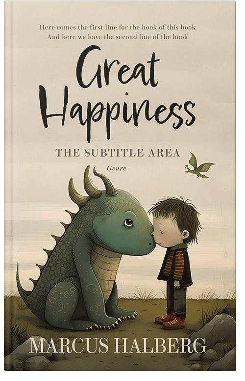 Front view of Premade Fantasy Book Cover - Birch