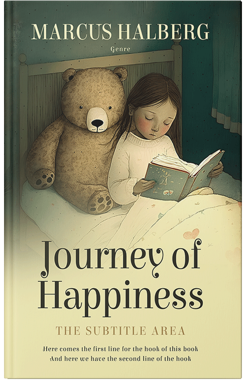 Front view of Premade Teen & Young Adult Book Cover - Heavy Metal