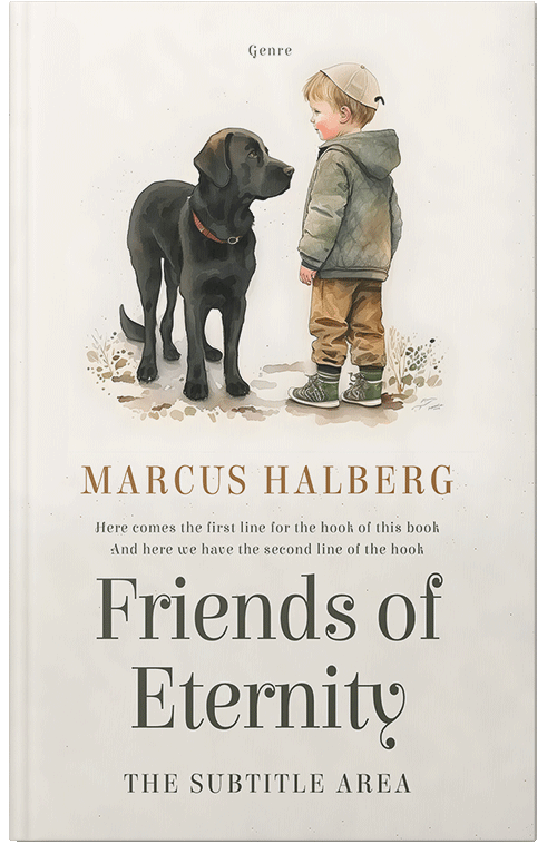 Front view of Premade Fantasy Book Cover - Spring Wood