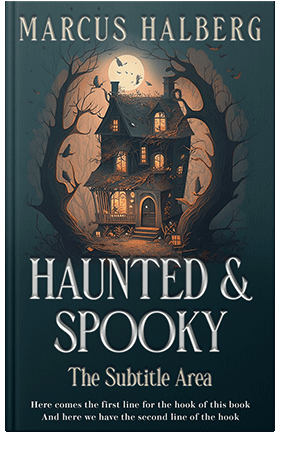 Pre Made Book Cover Gable Green