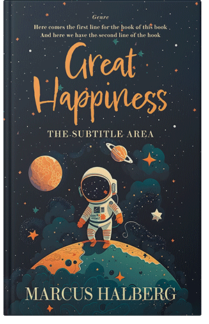 Premade Book Cover Mirage