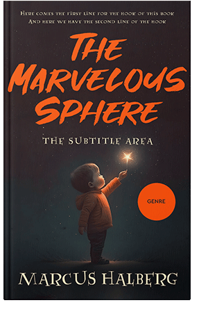 Pre Made Book Cover Thunder