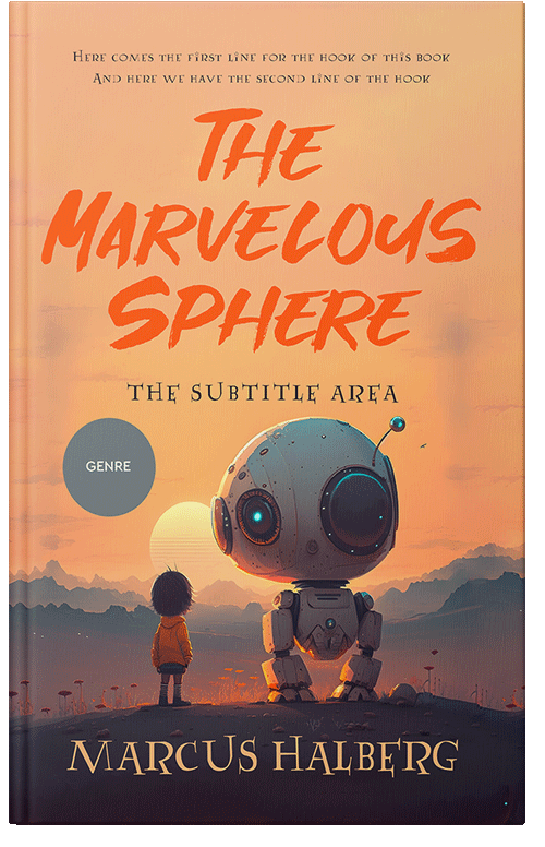 Front view of Premade Science Fiction Book Cover - Gravel