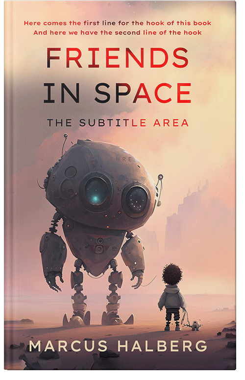 Front view of Premade Science Fiction Book Cover - Matterhorn