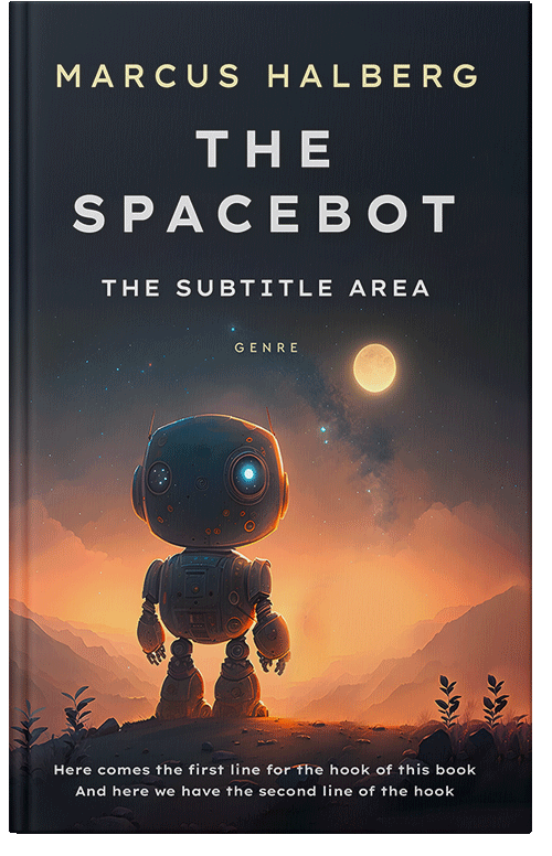 Front view of Premade Science Fiction Book Cover - Tumbleweed