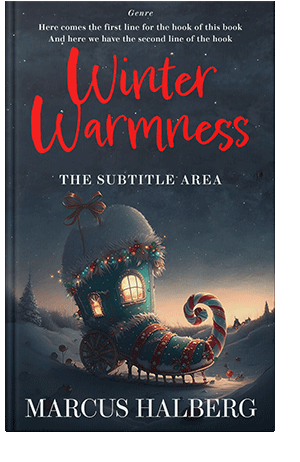 Pre Made Book Cover Ebony Clay