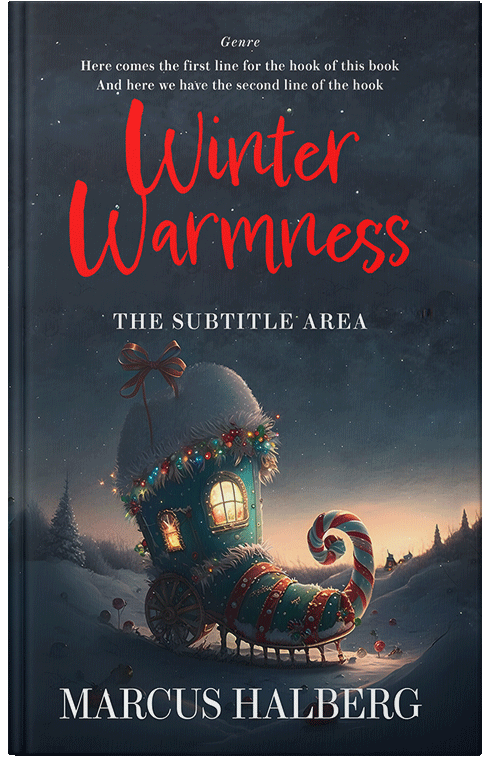 Front view of Premade Fantasy Book Cover - Ebony Clay